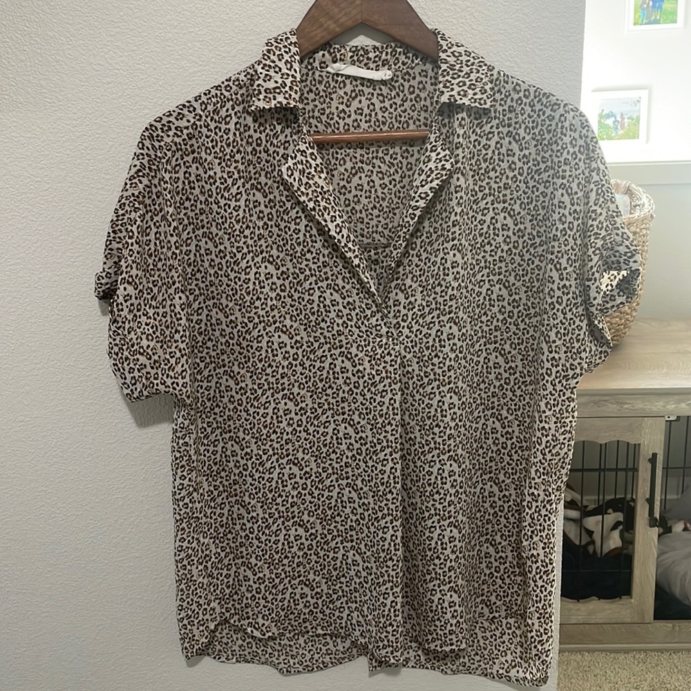 Animal print Blouse